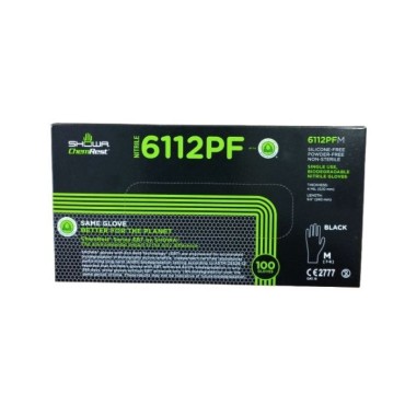 Γάντια Μαύρα SHOWA XLarge μια χρήσης 100τμχ