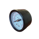 Μανόμετρο απλό Φ50 με οριζόντιο σπέιρωμα 1/8 και πίεση από 0 έως 16bar